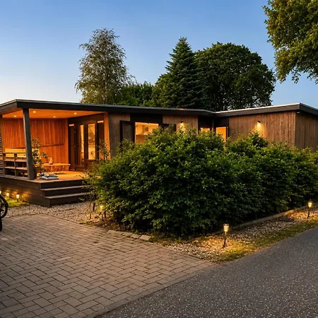 בקתה Familiechalet - Veluwe - Zwembad - Gratis Parkeren *