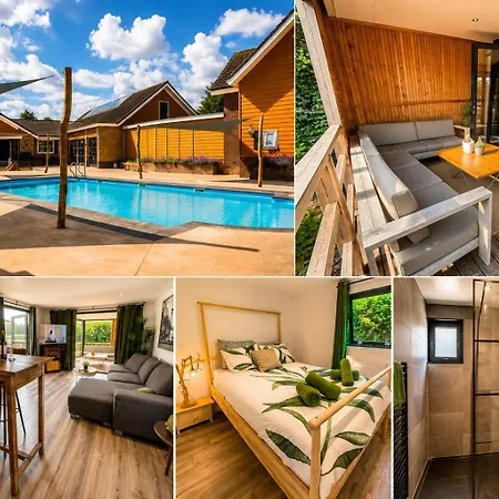 Familiechalet - Veluwe - Zwembad - Gratis Parkeren פורטהאוזן